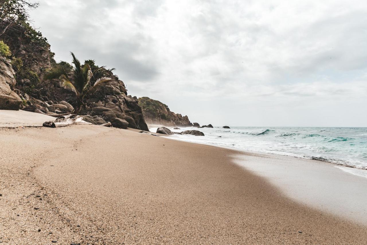 Cabana Wiwa Tayrona Los Naranjos Buitenkant foto