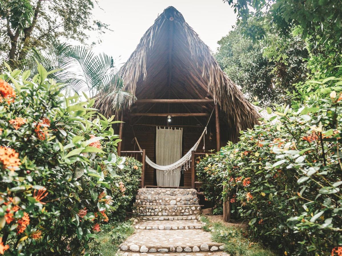 Cabana Wiwa Tayrona Los Naranjos Buitenkant foto