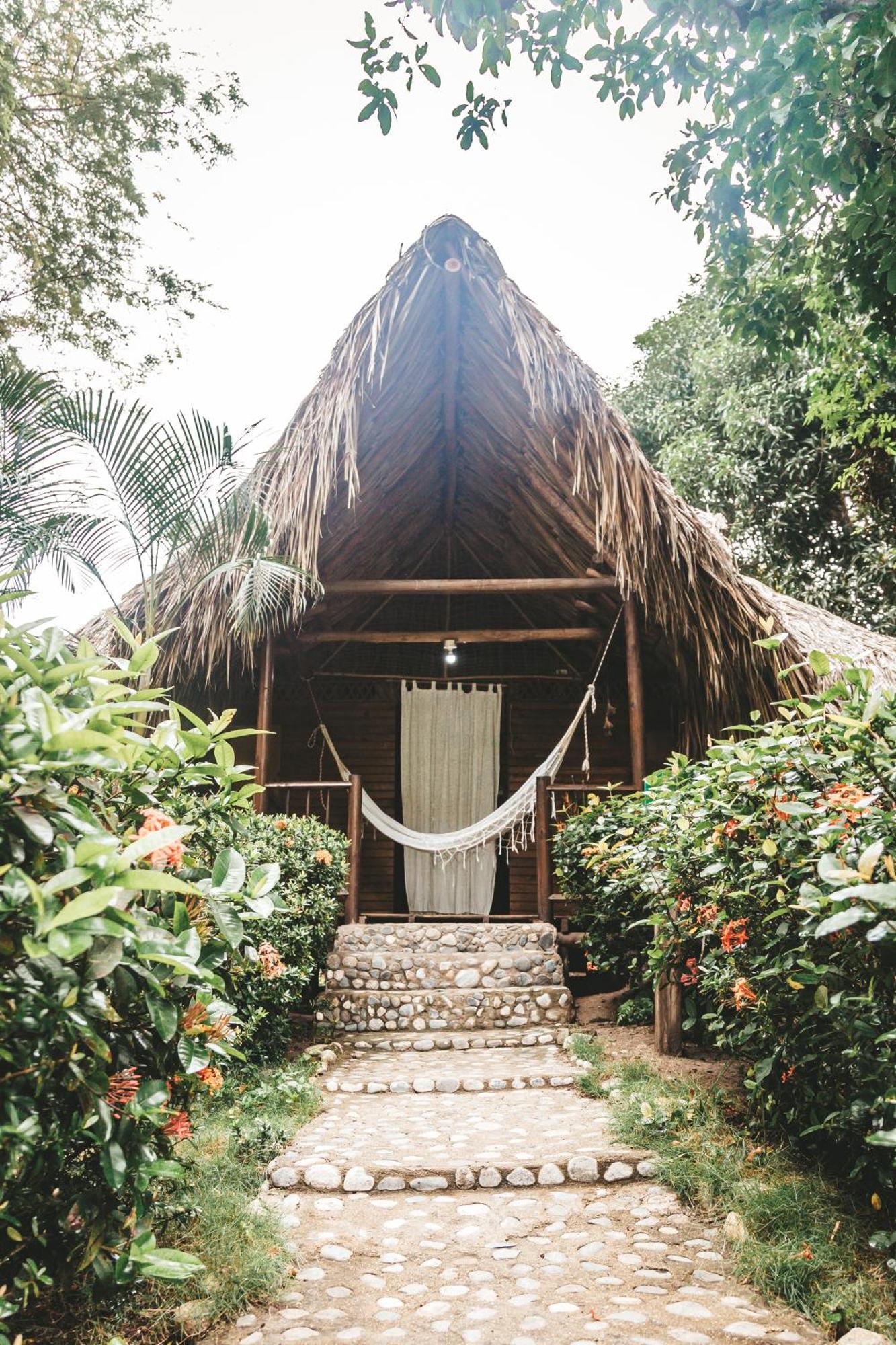 Cabana Wiwa Tayrona Los Naranjos Buitenkant foto